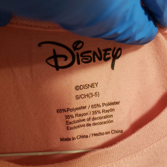 GIRLS DISNEY LILO and STITCH TSHIRT - "WEIRD BUT CUTE" - S (3-5) - RN 71868 - Picture 6 of 7